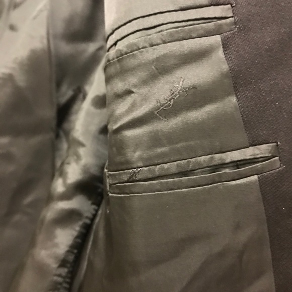 YSL Black Men’s Blazer Jacket 100% Authentic - Picture 7 of 8